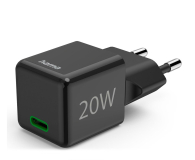 HAMA ŁADOWARKA SIECIOWA PD/QC SUPERMINI 20W PD/QC CZARNA - 1318734 - zdjęcie 2
